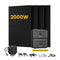 4096Wh batterijopslag + 4 x 500W bifaciale zonnepanelen + 800W omvormer