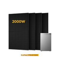EcoFlow Stream 5000, mit 4 x 500 Bifaziale Solarmodule, by Powerness