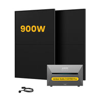 Anker SOLIX Solarbank 3 E2700 Pro, avec 2 panneaux solaires bifaciaux JA Solar de 450 W, par Powerness