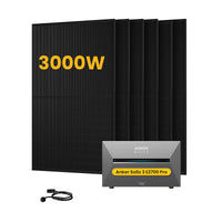 Anker SOLIX Solarbank 3 E2700 Pro, avec 6 panneaux solaires bifaciaux JA Solar de 500 W, par Powerness