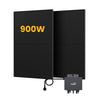 450 Wc Bifacial Full Black YES Solar / Auto-collecte