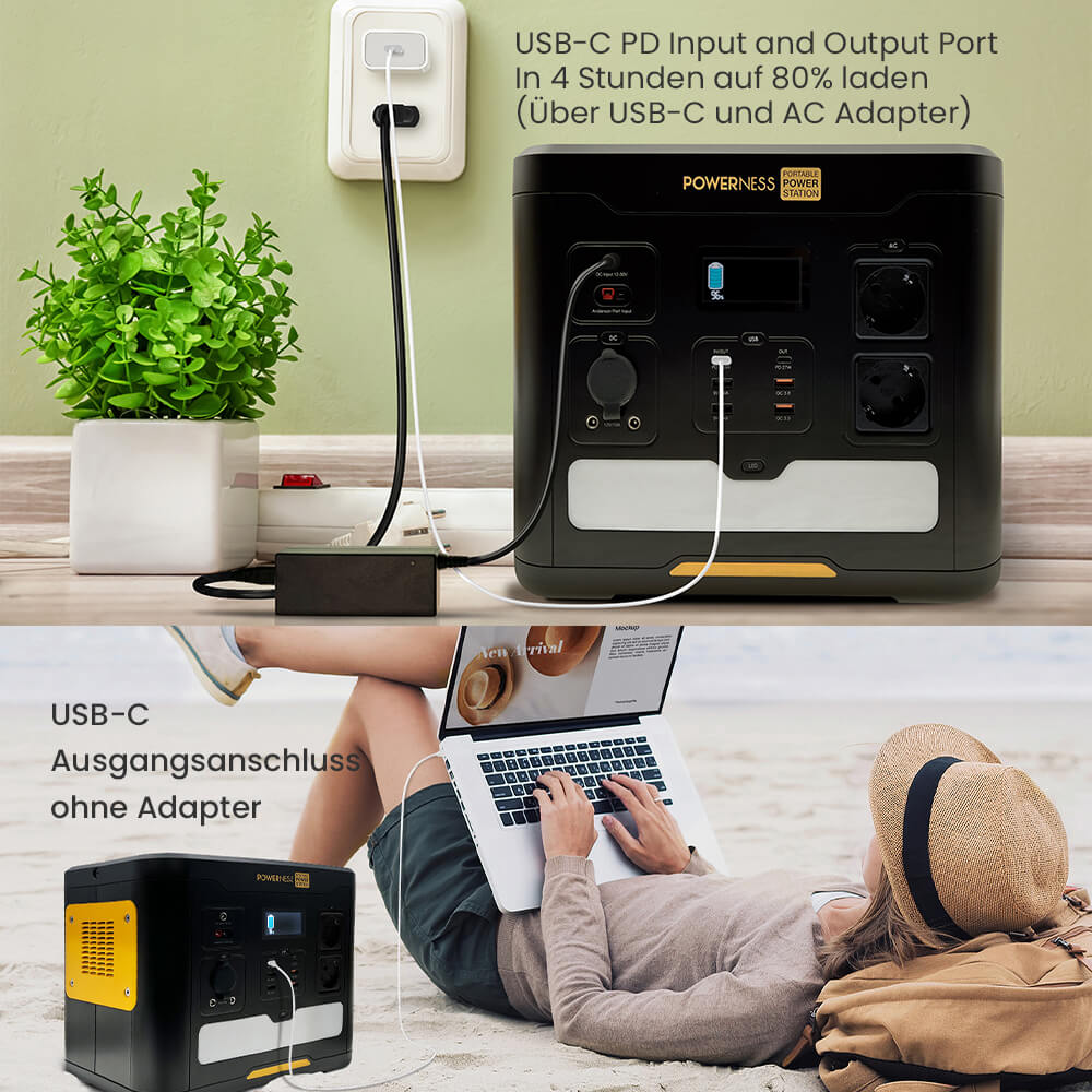 Centrale électrique portable Powerness Hiker U1500